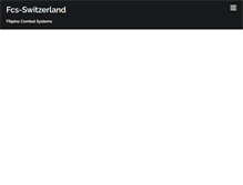 Tablet Screenshot of fcs-switzerland.ch